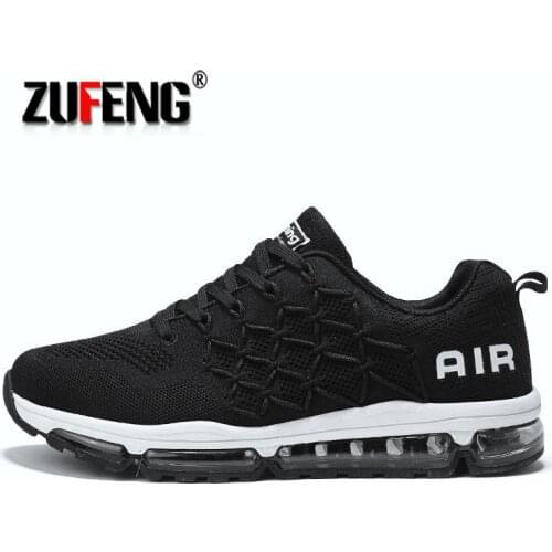Zufeng New Men Air Running Shoes For Women Brand Breathable Mesh Walking Sneakers Athletic Outdoor Jogging Sports Training Shoes