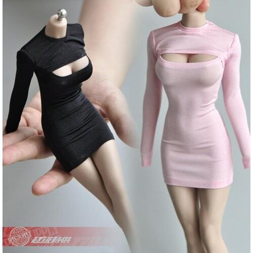 1/6 Open Chest Dress Clothes Fit For 12" Female Phicens TBL Figure Body Toys Doll