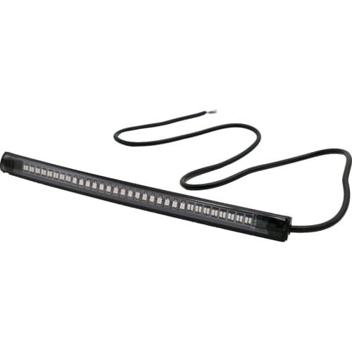 48LED Motorcycle Flexible Tail Brake Stop Turn Signal Waterproof