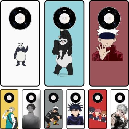 Japanese anime Phone Case For Huawei mate 40 30 10 20 40 8 9 Lite Z Pro black cell shell