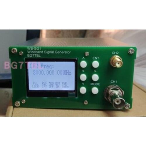For WB-SG1,1Hz-8GHz signal source, signal generator, on-off modulation, high frequency, RF 8G