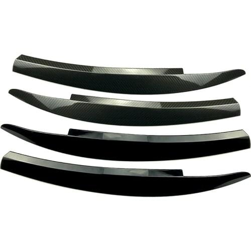 Headlights Eyebrow Eyelids Trim Head Light Stickers Cover for Volkswagen VW Scirocco 2008-2017 Accessories Car Styling Carbon