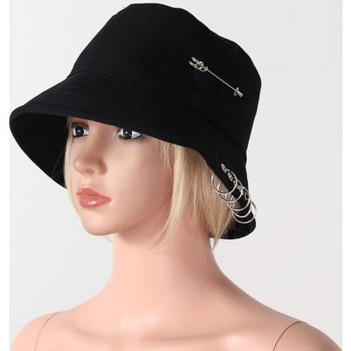 Summer Bucket Hats Women Mens Panama Hat Double-sided Wear Fishing Hat Fisherman Cap Hip Hop Cap Sun Hats UV Protection Hat