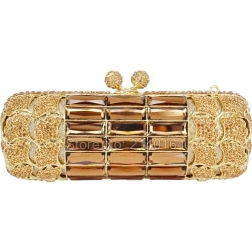 SCXLaiSC Women's Gold Clutches