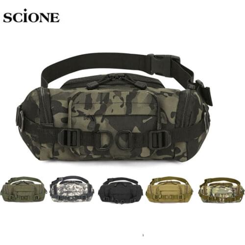 Tatical Military Waist Bag Chest Sling Backpack Outdoor Sports Camping Hiking Trekking Shoulder Travel Running Chest Bag XA266A