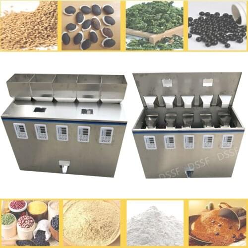 220V Packing Machine Fully Automatic Sealer Granules Weighing Quantitative Pack Seal Bag Making Equipment Powder Packaging Tools