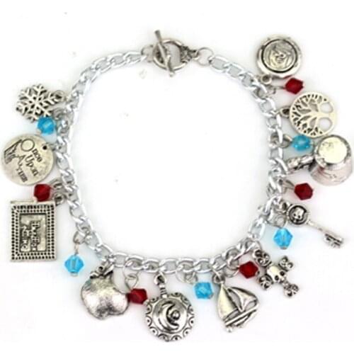 Dongsheng Fair Tale Jewelry Once Upon a Time Jewelry Multi-Pendants Bracelets Female Wrist band Bracelet for Women Girls gift-25