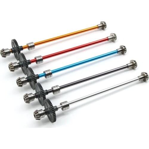 Wltoys 144001 parts Spare Parts Metal Differential Central Drive Shaft Reduction Gear Motor Gear for WLtoys 144001 1/14 RC Car
