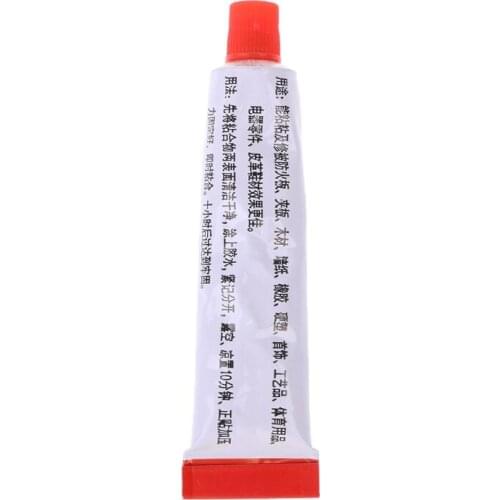 10ml Super Adhesive Repair Glue For Shoe Leather Rubber Canvas Tube Strong Bond