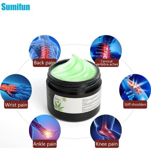 20g Herbal Extracts Analgesic Ointment for Arthritis Knees Ankles Back Neck Muscle Pain Chinese Ointment Body Care