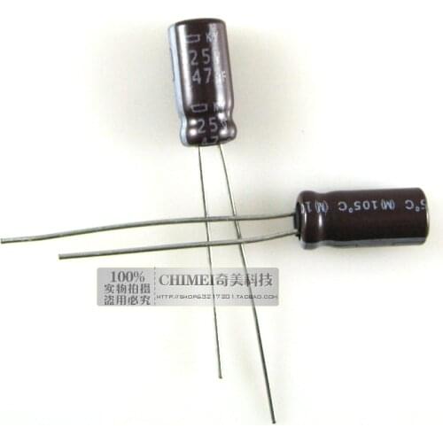 Electrolytic capacitor 47UF 25V capacitor