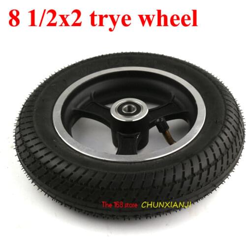 Super 8 1/2x2 trye wheel Tire for Gas Scooter Electric Scooter kid gas/eletric Scooter Pram Stroller (8' 1/2' *2 inch) wheel