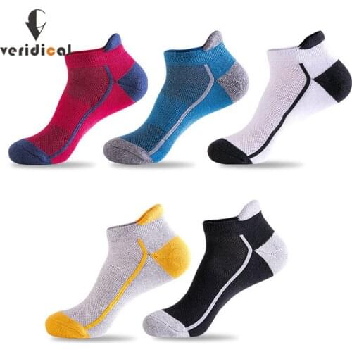 Spring Autumn Men Running Sport Socks Cotton Compression Cycling Professional Mesh Basketball Bike Low Cut Travel Socks EU 38-44