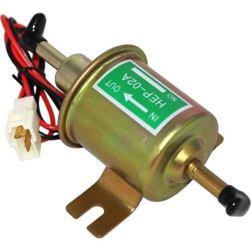 New Electric Fuel Pump HEP-02A Low Pressure 12V For Agricultural ATV Automotive