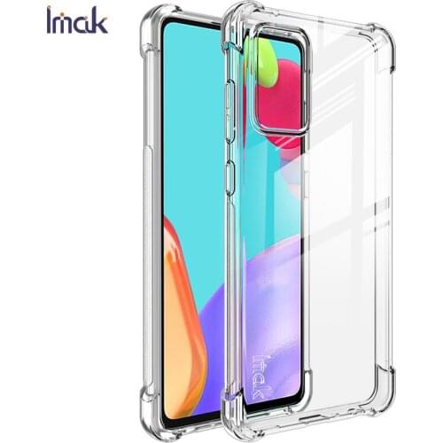 For Samsung A52 4G/5G Case Cover IMAK Shockproof Conners Airbags Soft TPU Back Cover Case for Samsung Galaxy A52 5G