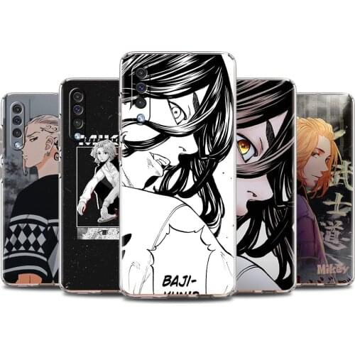 Transparent Case for Samsung Galaxy A50 A70 A10 A30 A20s A20e M31 30s M51 M10 Clear Smartphone Cover Tokyo Revengers Comics