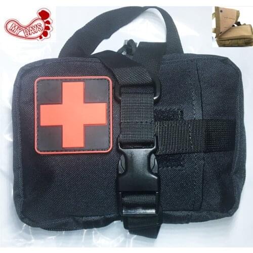 MY DAYS Tactical Ifak First Aid Bag MOLLE EDC Rip-Away Medical Military Utility Pouch rescue waist pack for camp hunting hiking