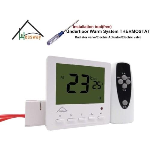 HESSWAY Embedded water heating Thermostat for Underfloor Warm System