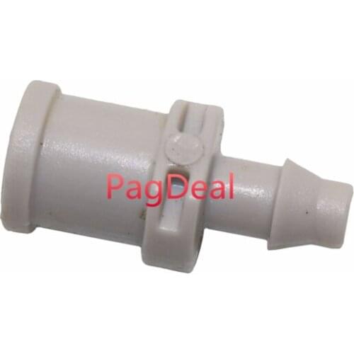 50pcs Garden Irrigation Water Mist Spray Nozzle Connector Fitting 1/4' 4/7mm Pipe Hose Interpolated Connections