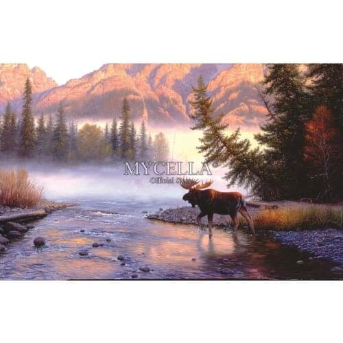 5d Diy Diamond Painting Landscape Diamond Mosaic Mountain Diamond Embroidery Cross Stitch Home Decor Art Christmas Gifts Canvas