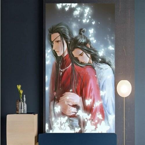 DIY diamond mosaic painting Mo Dao Zu Shi Figure Chinese Anime rhinestone 5D embroidery full round stones cross stitch art A2186