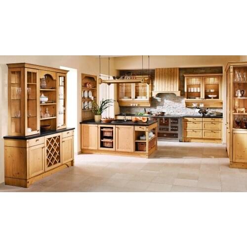 American wooden kitchen cabinet