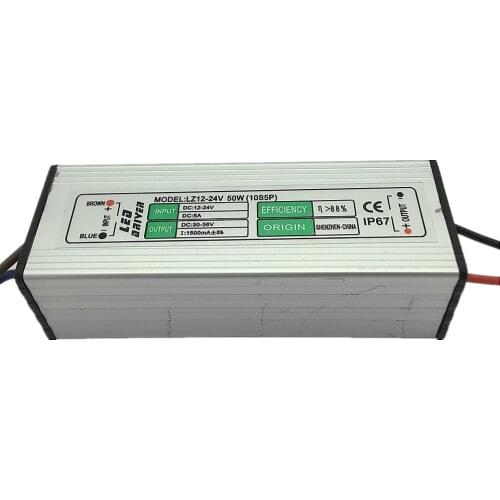 DC12-24 Vlow pressure To output DC 30 - 36V LED Driver IP67 Waterproof Lighting Transformers Power Supply 10W 20W 30W 50W 100W
