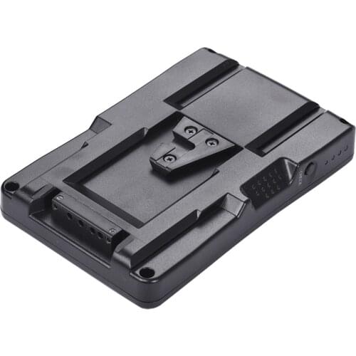 F2-BP NP-F Battery to V-Mount Battery Converter Adapter Plate Fit F970 F750 F550 for Canon 5D2 5D3 DSLR Camera LED Light Monitor