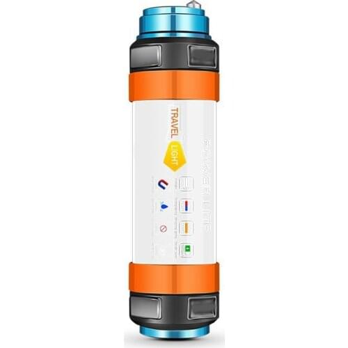 USB Rechargeable IP68 Waterproof LED Camp Lights Portable lantern Flashlight T15 T25 T30 Multi-functional Hanging Magnetic lamp