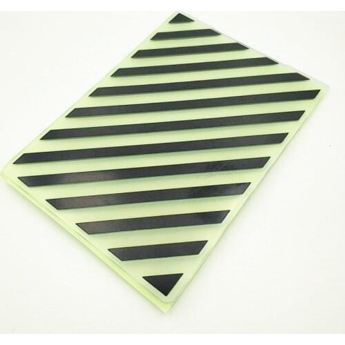 10.5x14.5cm slash print Embossing folders Plastic bump Scrapbooking DIY Template Fondant indentation Cake Photo Album Card Make