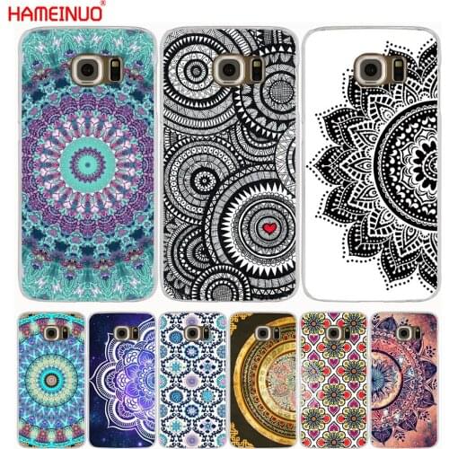 HAMEINUO mandala flower fondos de pantalla cell phone case cover for Samsung Galaxy S7 edge PLUS S8 S6 S5 S4 S3 MINI