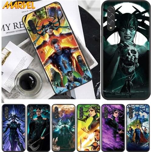 Hela marvel cool for Samsung Galaxy A90 A80 A70 A60 A50 M60 M40 A20E A2Core A10S A10E Silicon Soft Black Phone Case