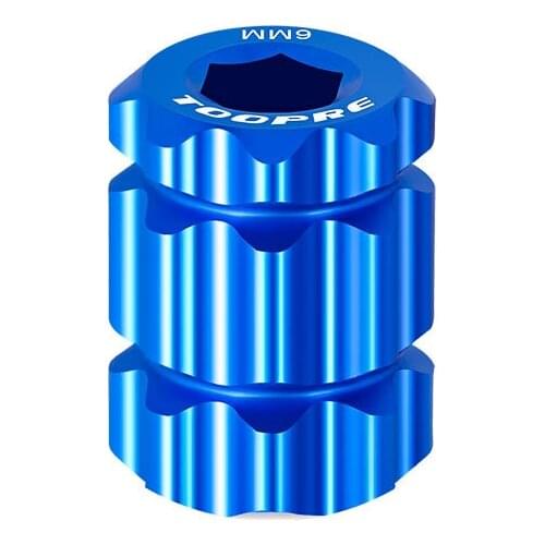 TOOPRE Bike Integrated Hollow Torx Crank Cover Disassembly Tool Aluminum Alloy Chainwheel Wrench Iamok Bicycle Repair Tools