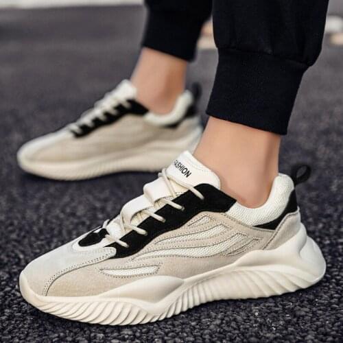 Platform Sneakers for Men Breathable Casual Walking Sports Running Shoes Outdoor Travel Fitness Sneakers Male Vulcanized Shoes