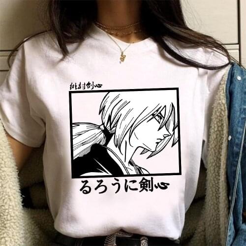 Rurouni Kenshin Cool Anime T-shirt for Woman/man