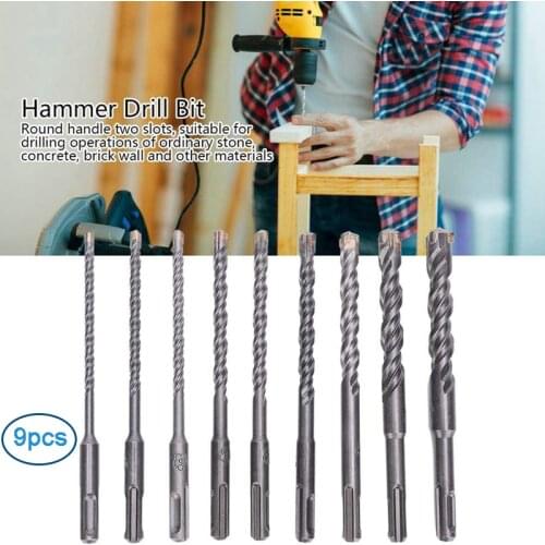 9pcs HSS Mini Drill Twist Drill Bits Set for Woodworking Plastic And Aluminum Electrical Drill Tool Power Tool Accessories