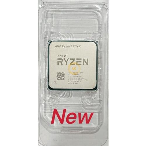 AMD Ryzen 7 3700X R7 3700X 3.6 GHz Eight-Core Sixteen-Thread CPU Processor 7NM L3=32M 100-000000071 Socket AM4 new but no fan