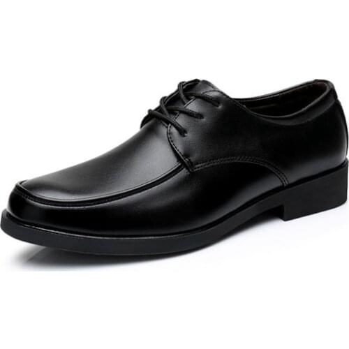 Men Shoes Luxury Brand Men Casual Shoes Leather Loafers Men Leather Footwear Business Office Wedding Shoes Black Brown 358