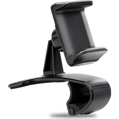 Universal Car Mount Buckle Type Dashboard Phone Holder Bracket with Number Plate Adjustable Mobile phone Holder Car Bracket