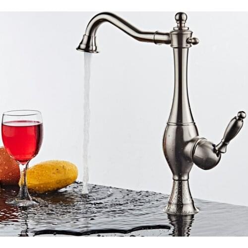 Tall Basin Faucets Modern Bathroom Mixer Tap Brass Washbasin Faucet Single Handle Single Hole Elegant Crane For Bathroom CL-158