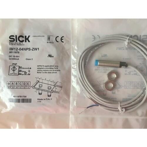 100% New original Sick proximity switch IM12-04NPS-ZW1