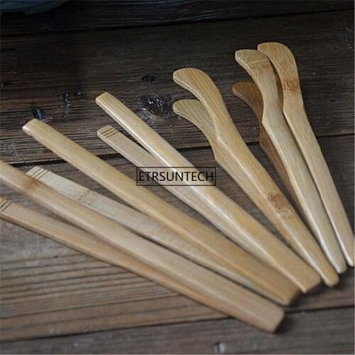 200pcs Tea Anti-hot Tea Clip Natural Bamboo Bamboo Clip Teacup Clamp Handmade Tongs Holder