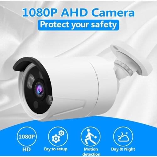 AHD Analog 1080P 2.0MP Outdoor Waterproof HD Camera IR Night Vision Home Security CCTV Camera for AHD DVR