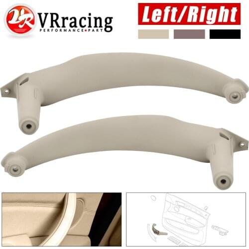 Car left right Inner Door Armrest Panel Handle Pull Trim Holder Auto Interior Accessories For 06-14 BMW E70 X5 E71 E72 X6 SAV