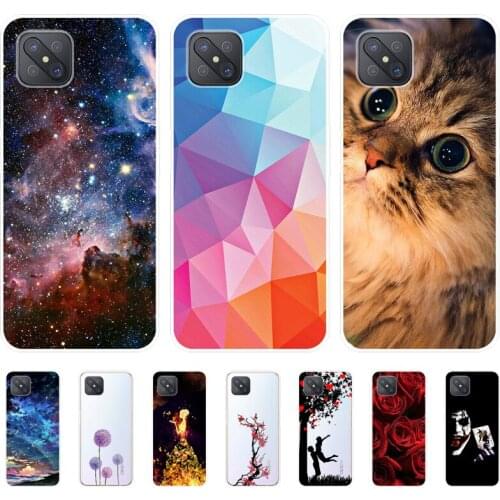 For Oppo Reno4 Z 5G Case Cover Soft Silicone TPU Phone Case For Oppo Reno4 Z 4Z Reno4Z 5G Case Protective 6.57