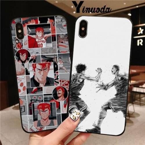 Yinuoda slam dunk Phone Case for iPhone 8 7 6 6S Plus X XS MAX 5 5S SE XR 11 11pro promax