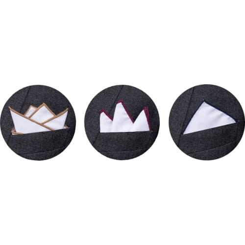 1 20 50 100pcs/lot Help keeping handkerchief keeper holder for men suit pocket square holders keeper bundles sale