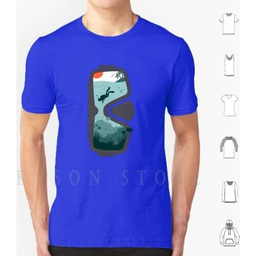Dive More T Shirt DIY Cotton Big Size 6xl Dive More Dive Underwater Beach Sea Ocean Swim Swimming Snorkel Snorkeling Water Marin