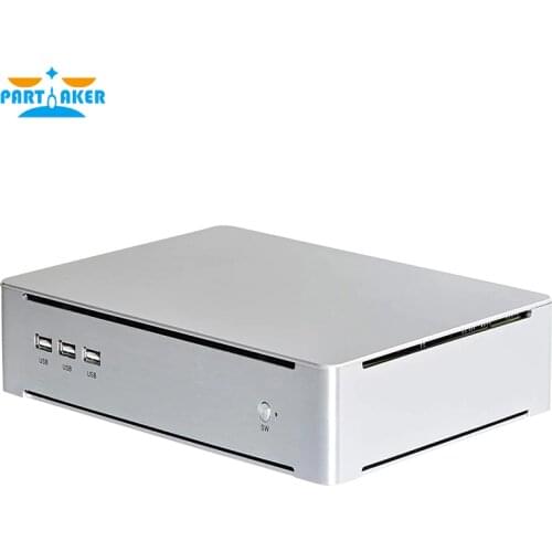 Partaker 8th 9th Gen Dedicated Mini PC Intel Core i7 9750H 8750H Gaming GTX1650 4G Dual DDR4 M.2 Desktop Industrial Computer