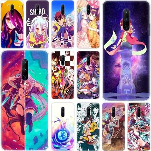 Hot Game NO life Anime Soft Silicone Fashion Transparent Case For OnePlus 7 Pro 5G 6 6T 5 5T 3 3T TPU Cover
